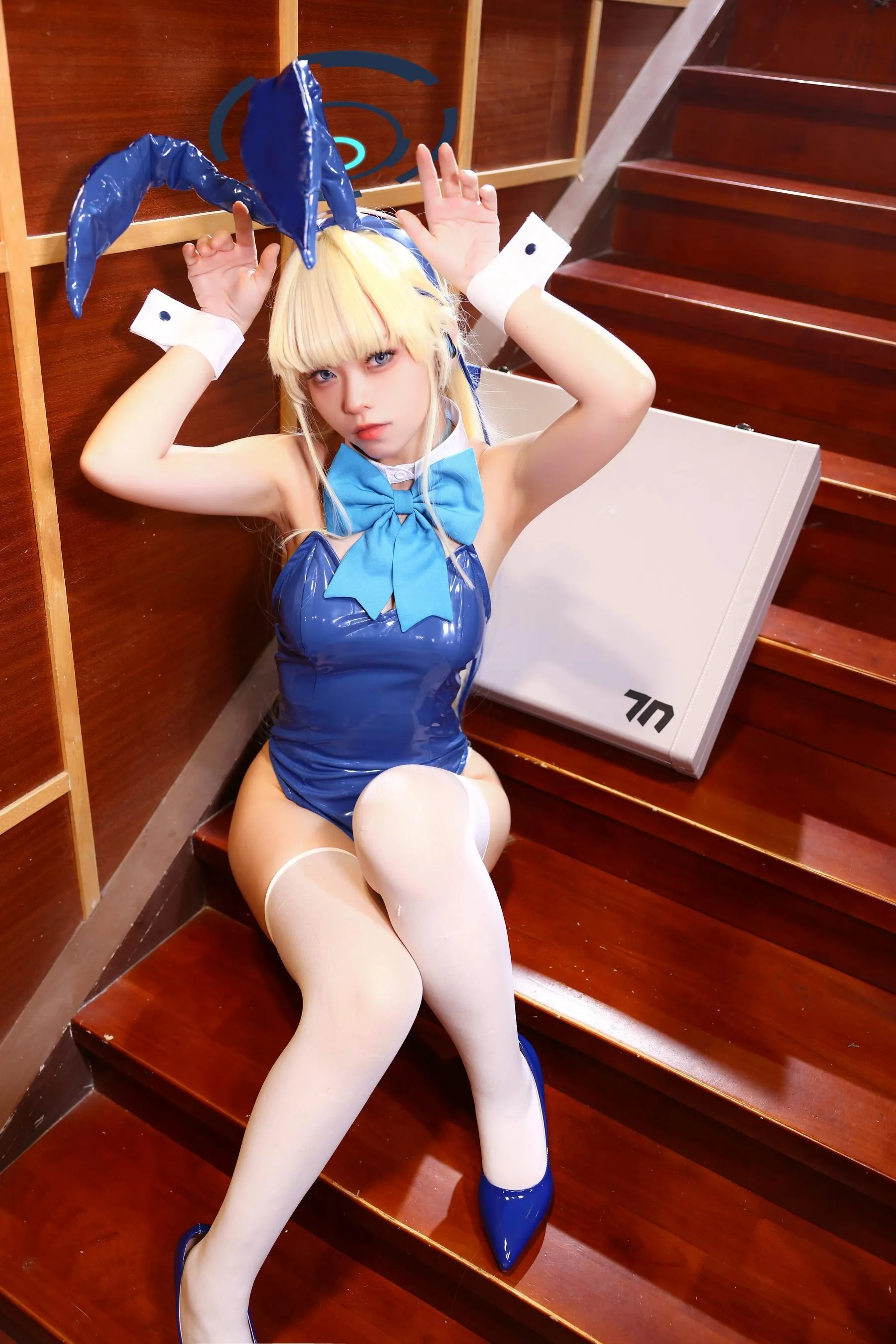 G44不会受伤 – NO.97 碧蓝档案-兔女郎 [21P]插图1